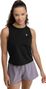 Débardeur trail running femme Randonnée Volt Black Noir