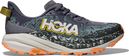 Hoka Speedgoat 6 Grey/Green/Orange Women's Trail Shoes