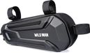 Waterproof triangle bike frame bag 1.8L black WILD MAN