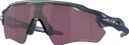 Lunettes Oakley Radar Ev Path Matte Silver / Blue Colorshift Fade / Prizm Road Black / Ref. OO9208-D238