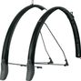 Pair of SKS Bluemels Cable Line Mudguards 28'' I 45 mm Black