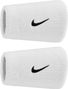 Nike Swoosh Classic Frottee-Armband breit (x2) Weiß