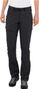 Pantalone softshell da donna Vaude Badile II Nero