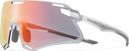 Lunettes de cyclisme légères- Transparent + lentille photochromique rouge