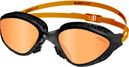 BuddySwim Ozean Swim Goggles Black-Orange/Orange