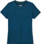 T-Shirt Manches Courtes Femme Smartwool Mérinos Short Sleeve Bleu