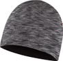 Kindermütze Buff Merino Reversible Schwarz/Grau