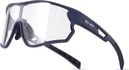 Lunettes de vélo photochromiques anti-vent - bleu