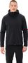 Felpa con cappuccio Vaude Idris Hoody nera da uomo