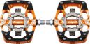 Coppia di pedali automatici Hope Union GC Orange
