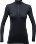 Devold Breeze Half Zip Neck Long Sleeve T-Shirt Black M