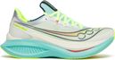 Chaussures Running Saucony Endorphin Pro 5 Blanc/Bleu Femme