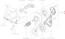 Campagnolo Chorus / Super Record 12V clevis (without rollers)