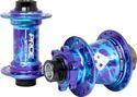 Moyeux Pride Matrix Splash 28h Bleu Violet 10/15mm