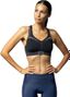 Brassière Femme Alé Intimo Noir Gris