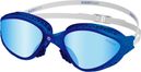BuddySwim Ozean Schwimmbrille Blau-Weiß/Blau