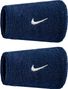 Nike Swoosh Classic Frottee-Armband breit (x2) Blau