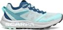 Chaussures Trail Scarpa Spin Planet Bleu Clair Femme