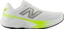 Chaussures Running New Balance Fresh Foam X 880 v15 Blanc/Jaune Homme