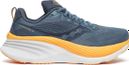 Chaussures Running Saucony Hurricane 24 Bleu/Orange Femme