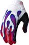 Handschuhe von Troy Lee Designs Air – Weiß/Lila/Rot