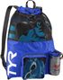 Tyr Big Mesh Mummy 40L Swim Bag Blue