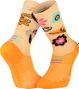 BV Sport Run Marathon 70s Collector Edition Orange Socks