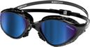 BuddySwim OzeanX Zwembril Zwart/Blauw Spiegel