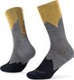 Chaussettes Buff Merino Lightweight Crew LWC3 Gris/Beige 