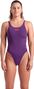 Maillot de bain Arena Dos Swim Tech Multi Violet/Corail Femme