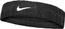 Bandeau éponge Nike Swoosh Classic Noir