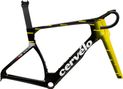 Cervélo S5 Team Visma Lease a Bike Replica Road Frame Kit Nero/Giallo
