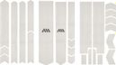 All Mountain Style Honeycomb Total 25 pcs Frame Guard Kit - Clear