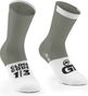 Calcetines Assos GT C2 Unisex Verde claro/Blanco