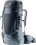 Deuter Futura Air Trek 50+10L Borsa da escursionismo nera