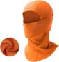 Cagoule d'Extérieur Coupe-Vent Balaclava Cache-Cou Casque orange
