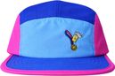 BV Sport 5-Panel DBDB Finisher Cap in Blue/Pink