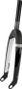 Ikon Tapered Pro Cruiser 20mm Pro 24'' Gabel Schwarz / Weiß