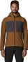 Patagonia R2 TechFace Hoody Fleece-Softshell, braun, für Herren
