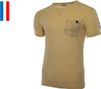 LeBram Short Sleeve T-Shirt Pocket Large Ball Sand / Beige