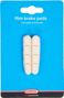 Cartucho de Pastillas de Freno Elvedes 55mm para Campagnolo Blanco