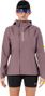Giacca impermeabile NNormal Trail Rain viola da donna