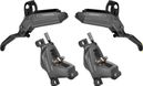 Sram Code Bronze Stealth Grey Brake Pair (Discless)