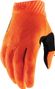 Paire de Gants 100% Ridefit Fluo Orange Noir