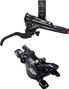 Rear brake Shimano XT M8100 Resine J-Kit (without disc) 165cm Black