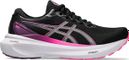 Asics Gel Kayano 30 Running Shoes Black Pink Women's