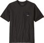 T-Shirt Patagonia Daily Pocket Noir