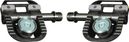 Pair of Magped Gravel Magnetic Pedals (200N Magnet) Steel Axle Grey