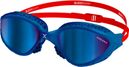BuddySwim OzeanX Swim Goggles Blue-Red/Blue Mirror