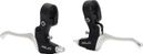 Coppia leve freno XLC BL-C01 nero argento